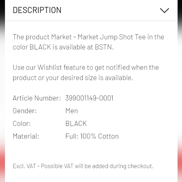 MEN'S CHINATOWN MARKET "JUMP SHOT" BLACK SHORT SLEEVE TSHIRT, SIZE XL - Picture 4 of 4